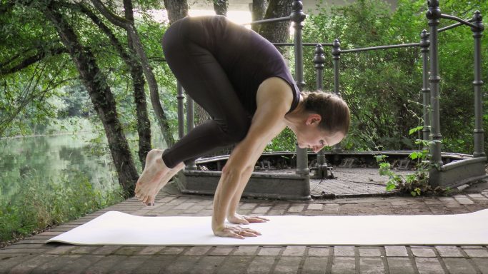 Bakasana - die Krähe
